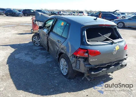 2016 Volkswagen Golf Tsi S 4-Door из США, поврежденный, VIN 3VW217AU8GM008965